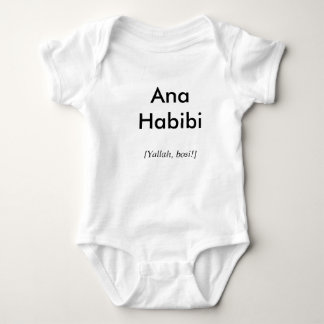 Ana Habibi, [Yallah, bosi!] Baby Bodysuit