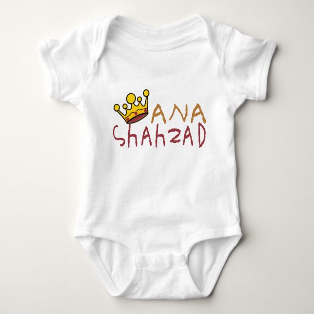 ANA SHAHZAD. BABY BODYSUIT (Front)