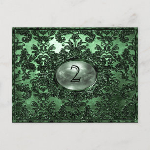 Anabelle Dublin Victorian Table Number Card