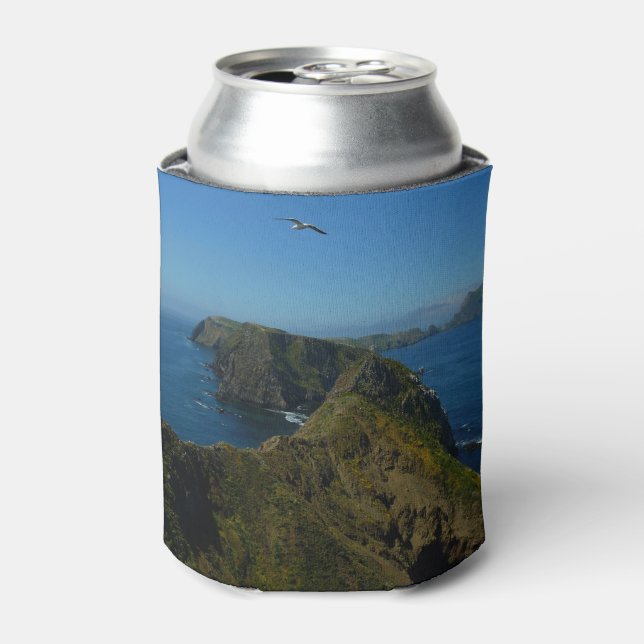 Anacapa's Inspiration Point I in Channel Islands Can Cooler (Can Front)