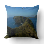 Anacapa's Inspiration Point I in Channel Islands Throw Pillow