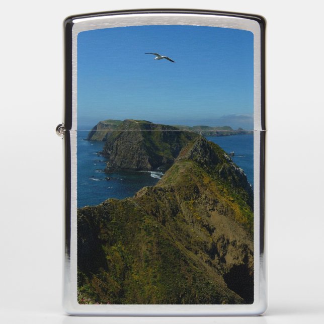 Anacapa's Inspiration Point I in Channel Islands Zippo Lighter (Front)