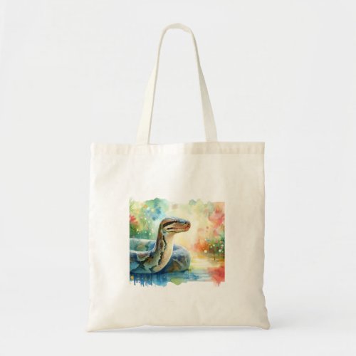 Anaconda Majesty AREF1202 _ Watercolor Tote Bag