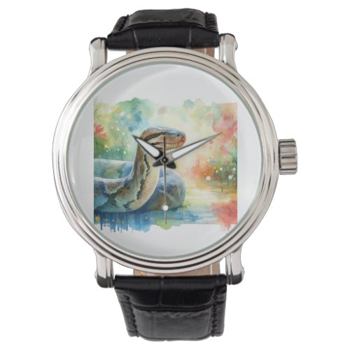 Anaconda Majesty AREF1202 _ Watercolor Watch