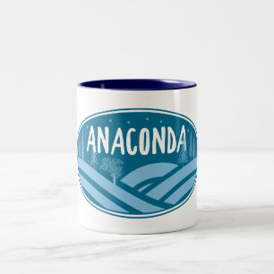 Anaconda Montana Outdoors Two-Tone Coffee Mug