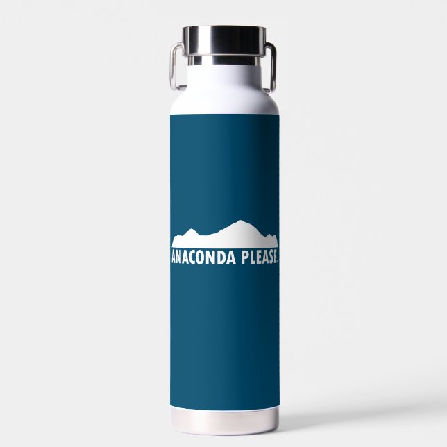 Anaconda Montana Please Water Bottle (Front)