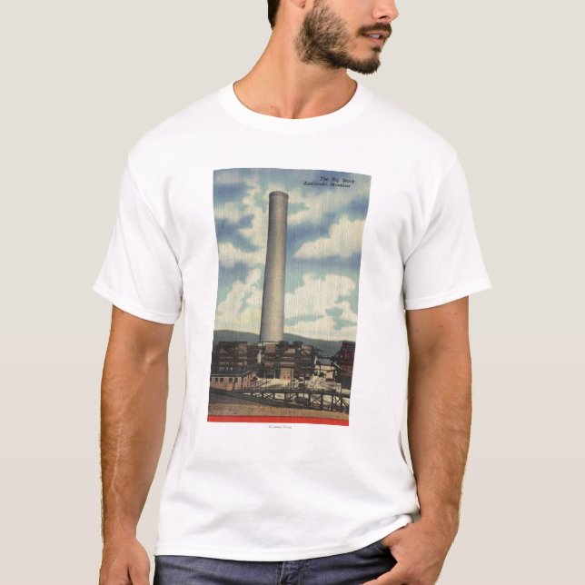 Anaconda, Montana - Washoe Smelter T-Shirt (Front)