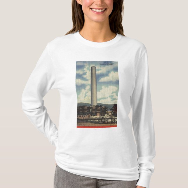 Anaconda, Montana - Washoe Smelter T-Shirt (Front)