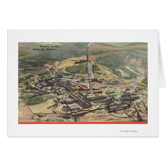 Anaconda, Montana - Washoe Smelter View from (Front Horizontal)