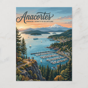 Anacortes, Washington Postcard