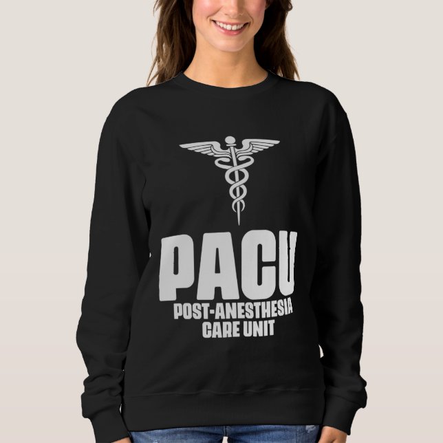 Anaesthesia Anesthesiology Surgery Anaesthesia Nur Sweatshirt (Front)