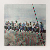 Lunch Atop A Skyscraper C1932 Color Redux Jigsaw Puzzle | Zazzle