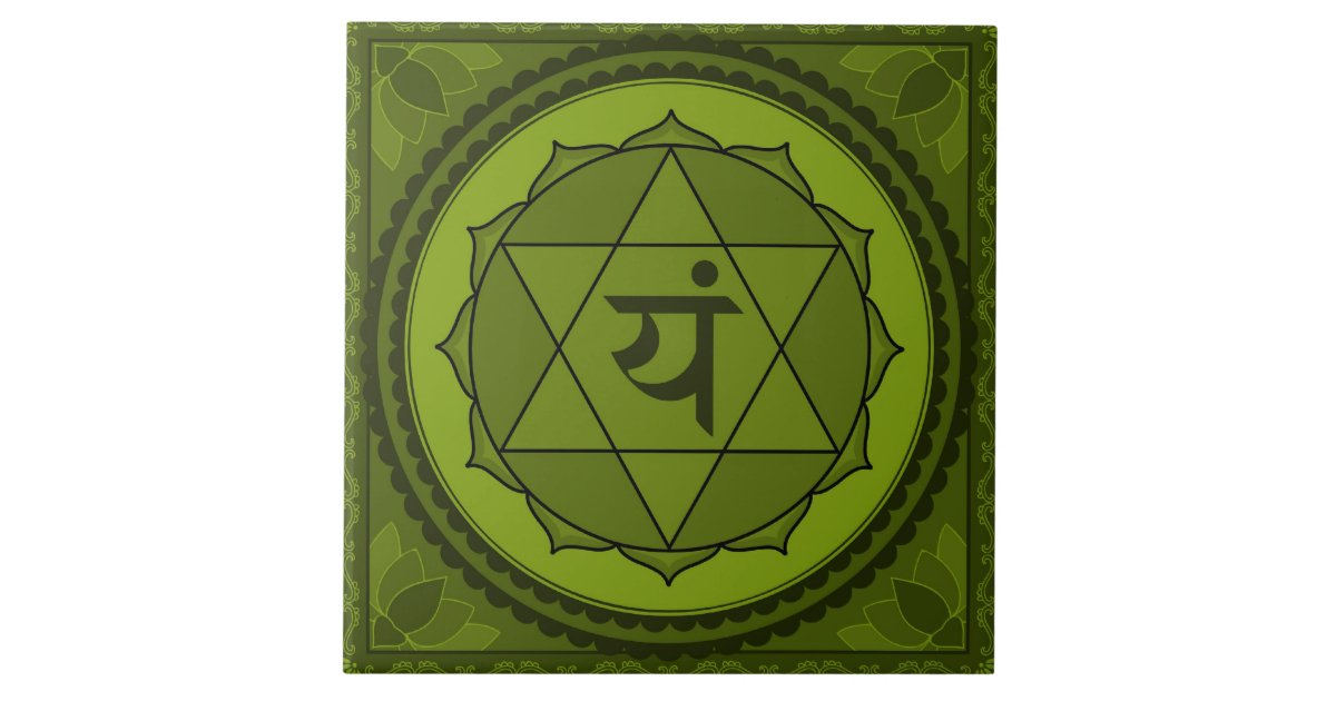 Anahata Mandala - Heart Chakra - Magnet