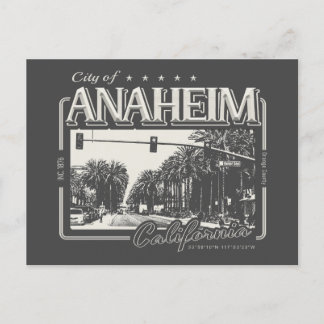 ANAHEIM CALIFORNIA POSTCARD