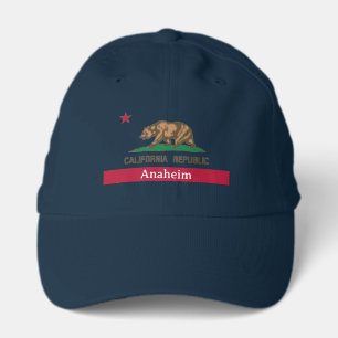 Anaheim California Republic state flag custom Performance Cap