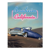 Anaheim California travel poster (Front)