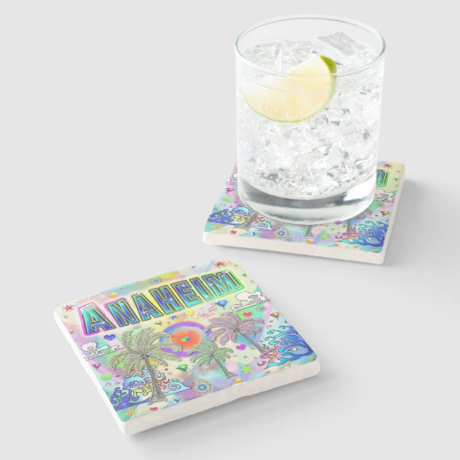 Anaheim Deep Dream Coaster (Side)