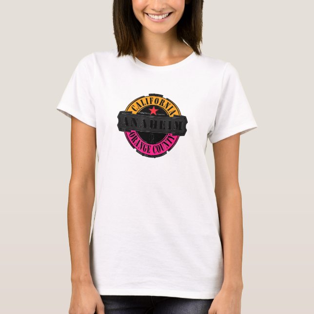 Anaheim Orange County Los Angeles California Usa S T-Shirt (Front)