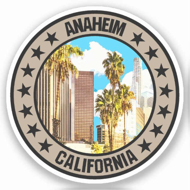 Anaheim                                            sticker (Front)