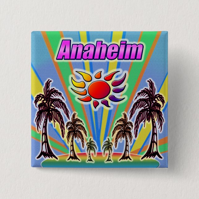 Anaheim Summer Love Button (Front)