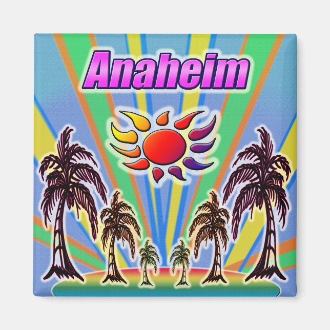 Anaheim Summer Love Magnet (Front)