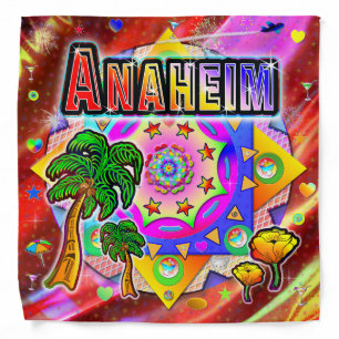 Anaheim Tropical Friends Bandana