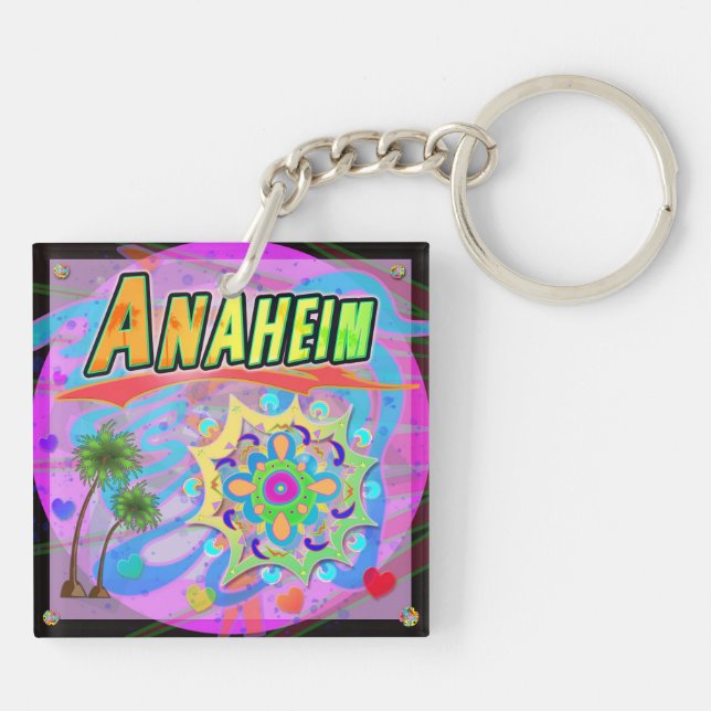 Anaheim True Progress Keychain (Back)