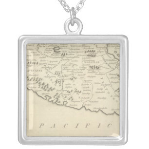 Anahuac, or the Empire of Mexico Silver Plated Necklace