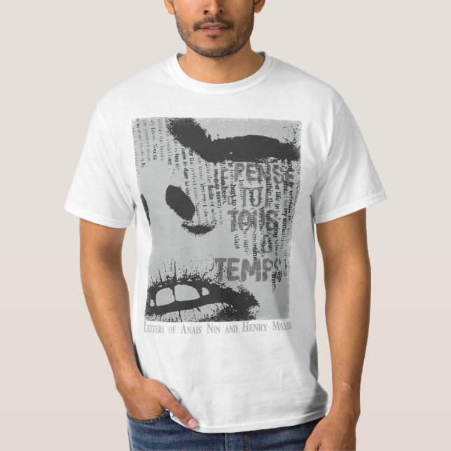 Anais NIn/Henry Miller T-Shirt (Front)