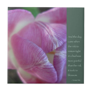 Anais Nin Quote Tile