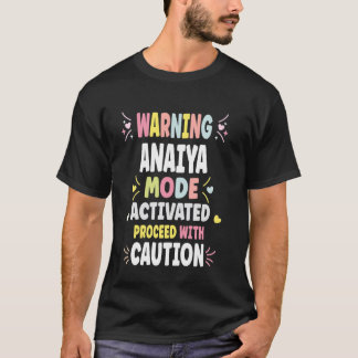 ANAIYA Personalized Women's Gift Custom ANAIYA T-Shirt