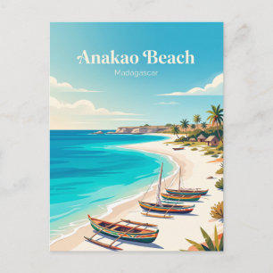 Anakao Beach Madagascar Postcard