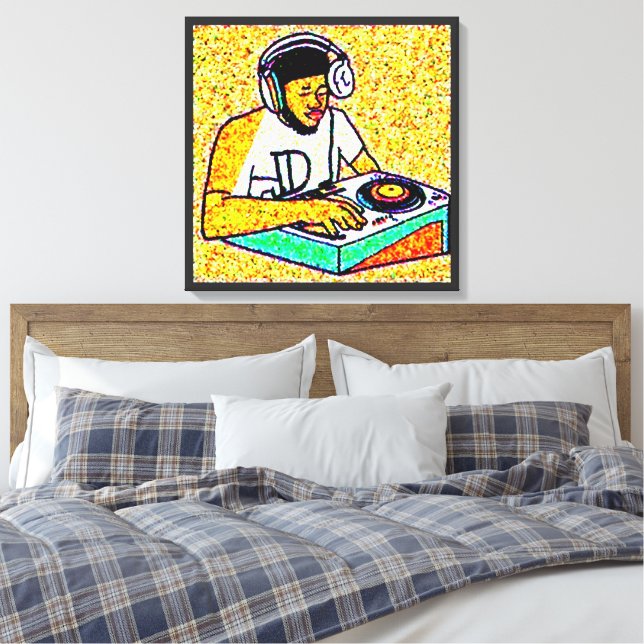 Analog Alchemist Canvas Print (Insitu(Bedroom))