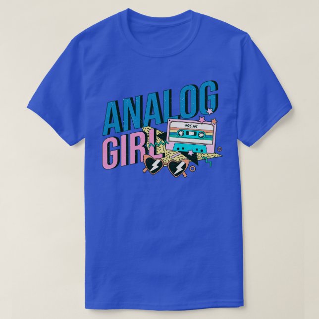 Analog Girl T-Shirt (Design Front)
