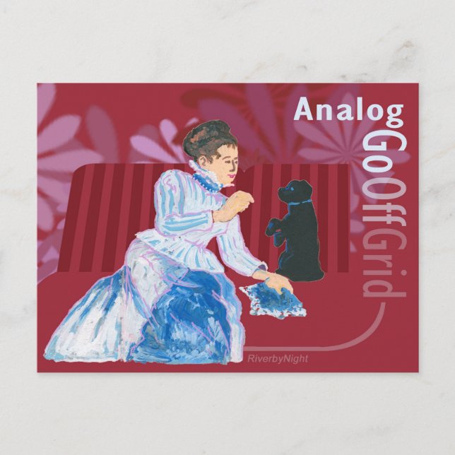 Analog - Go Off Grid series #07 Postcard (Front)