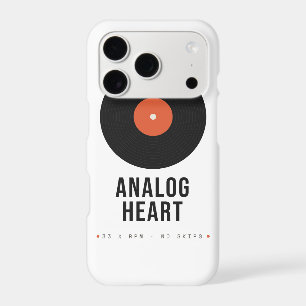 Analog Heart Vinyl Record Music Lover iPhone 17 Pr Pro Case