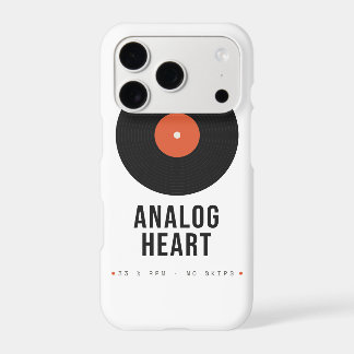 Analog Heart Vinyl Record Music Lover iPhone 17 Pr Pro Case