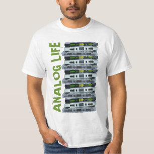 Analog Life Cassette Tape Music Lover T-Shirt