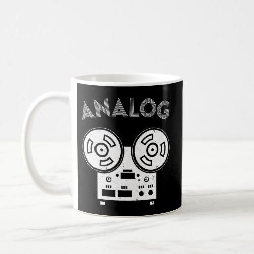 Analog Reel To Reel Audio Recording Sound Engineer Coffee Mug