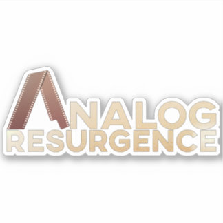 Analog Resurgence (Custom-Cut Vinyl Sticker) Sticker