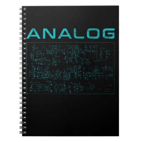 Analog Synth Keyboard Synthesizer Notebook
