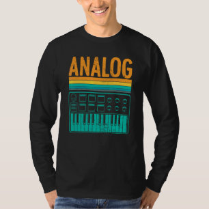Analog Synthesizer Keyboard Musician Keyboardist T-Shirt