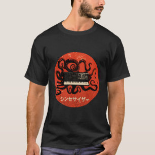 Analog Synthesizer Kraken Synth Japanese Gear T-Shirt