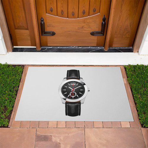 Analog Wrist Watch Doormat