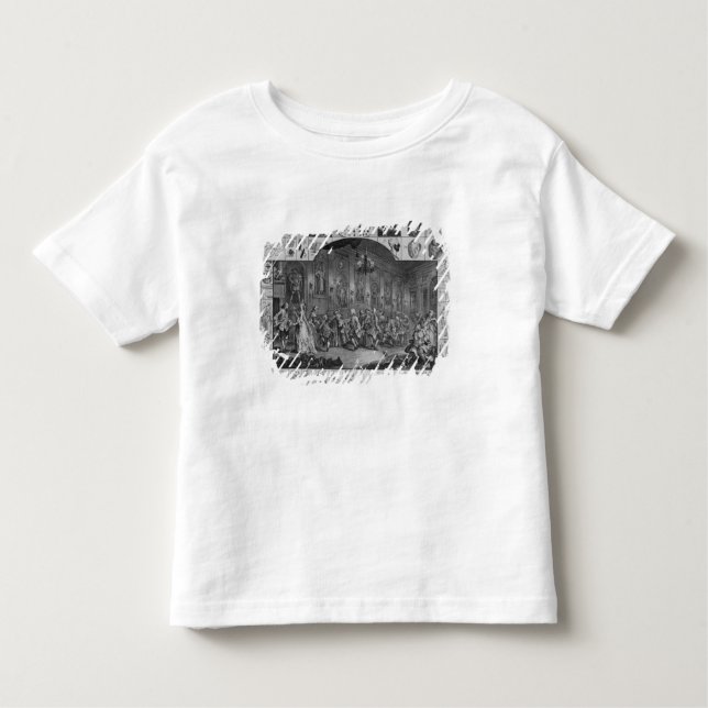 Analysis of Beauty, Plate II, 1753 Toddler T-shirt (Front)