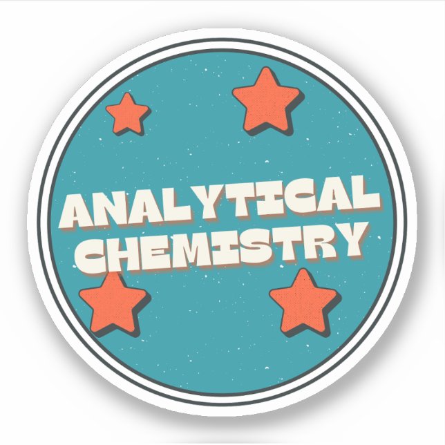 Analytical Chemistry Sticker (Front)