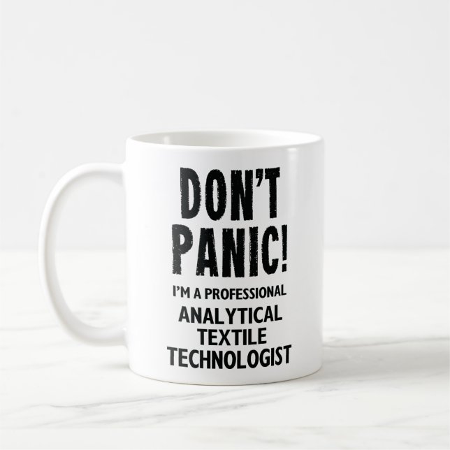 Analytical Textile Technologist Coffee Mug (Left)