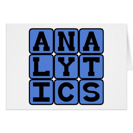 Analytics, Meaningful Patterns in Data Cards (Front Horizontal)