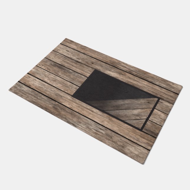 Anamorphic hole in the floor floor mat (Angled)