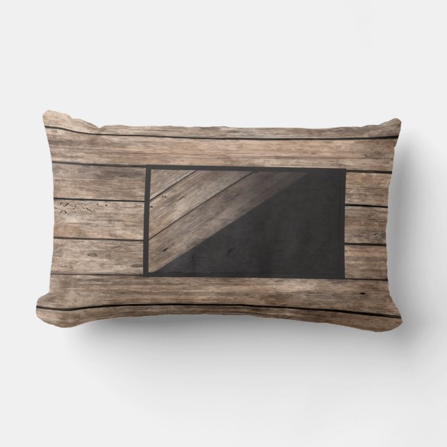 Anamorphic Pillow Dark Basement Halloween Spooky (Front)